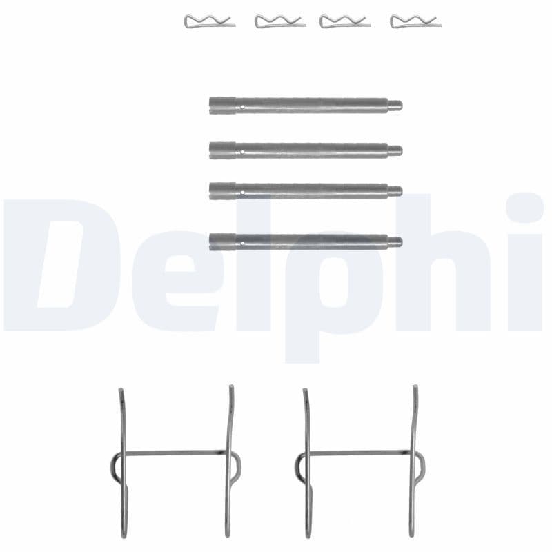Set accesorii, placute frana DELPHI LX0154