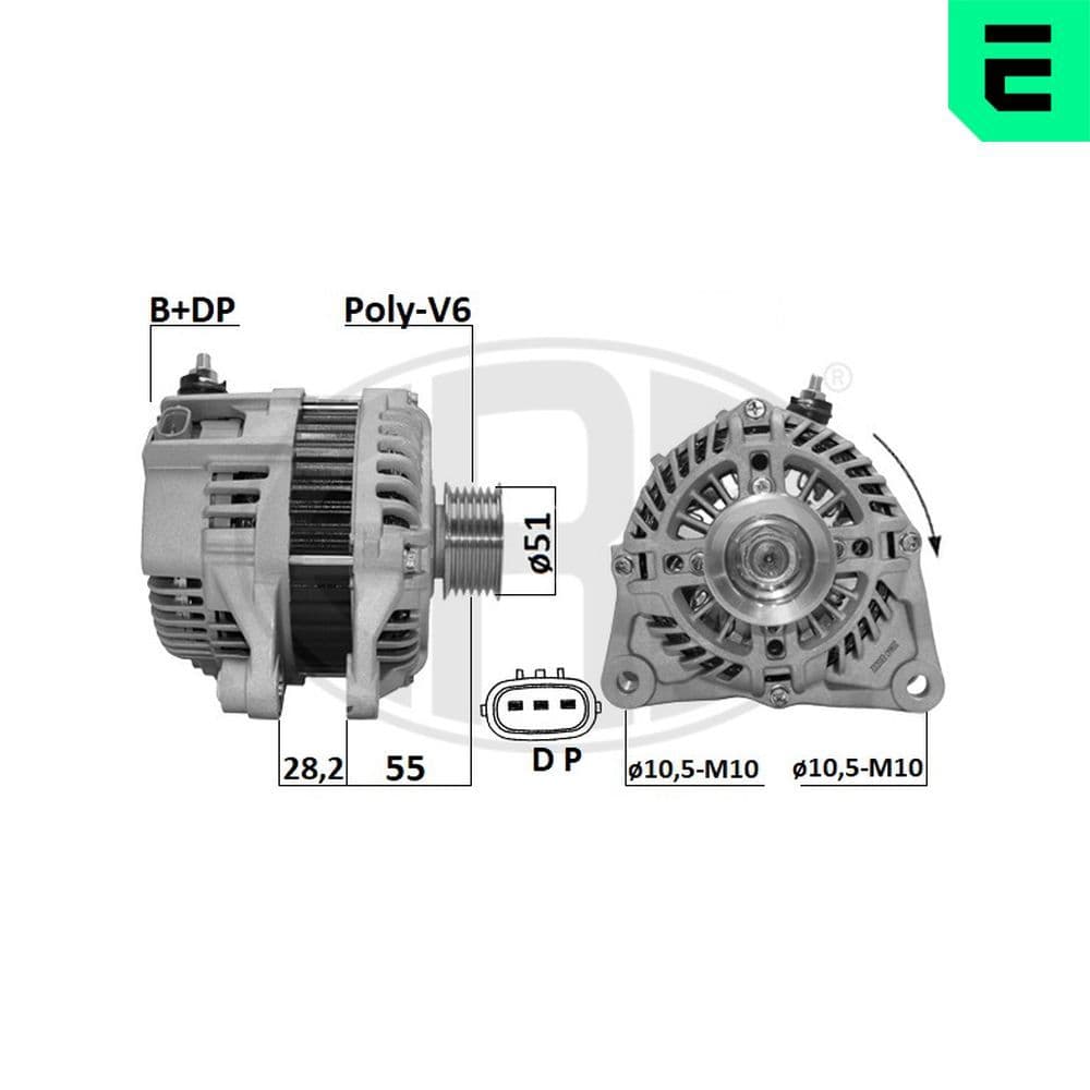 Generator / Alternator ERA 209647A