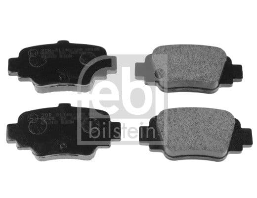 set placute frana,frana disc FEBI BILSTEIN 16269