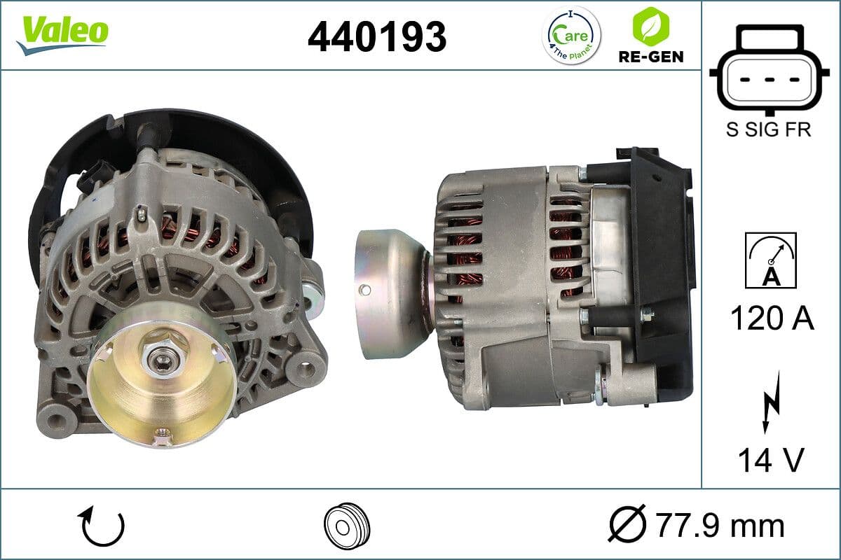Generator / Alternator VALEO 440193