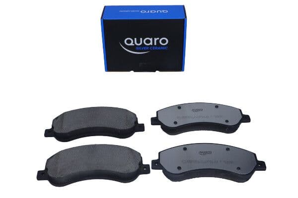 set placute frana,frana disc QUARO SILVER CERAMIC QP4696C