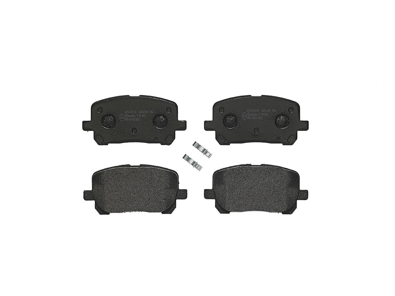 set placute frana,frana disc BREMBO PRIME LINE P 83 061