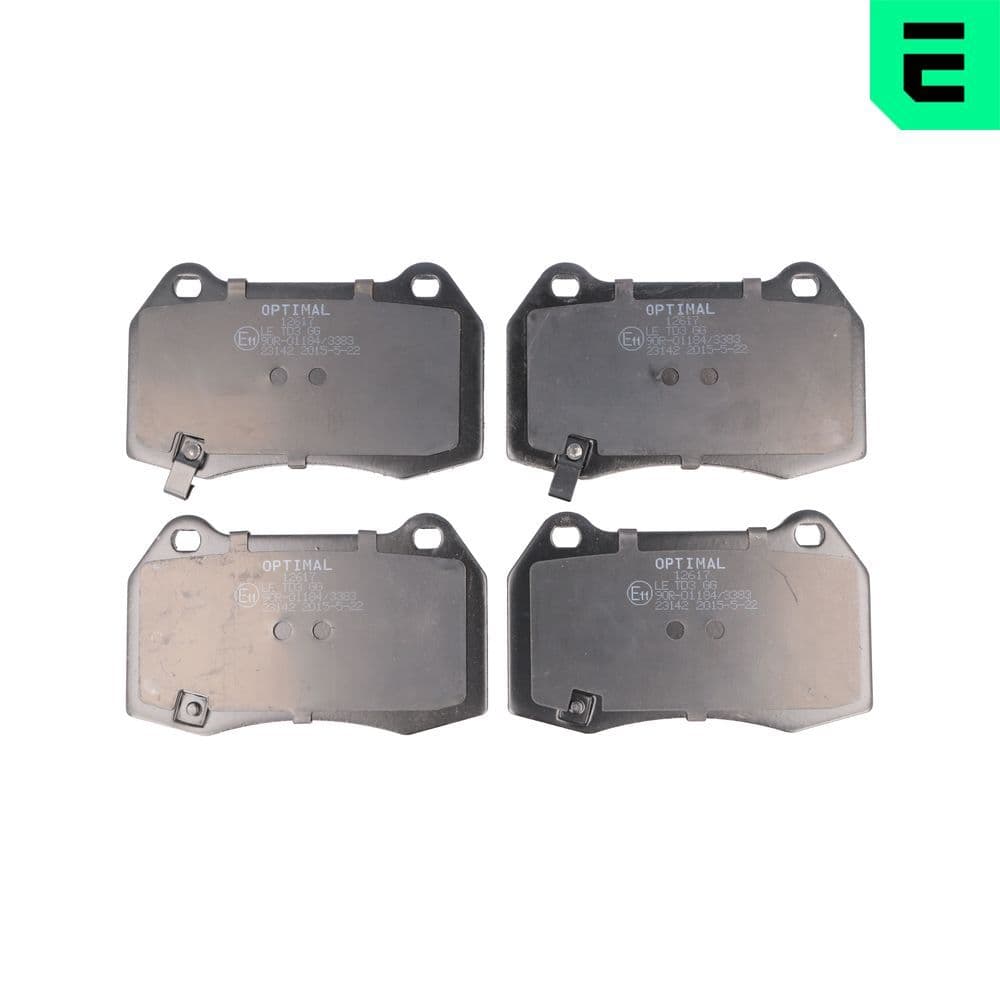 set placute frana,frana disc OPTIMAL BP-12519