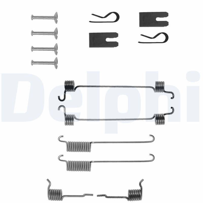 Set accesorii, sabot de frana DELPHI LY1256