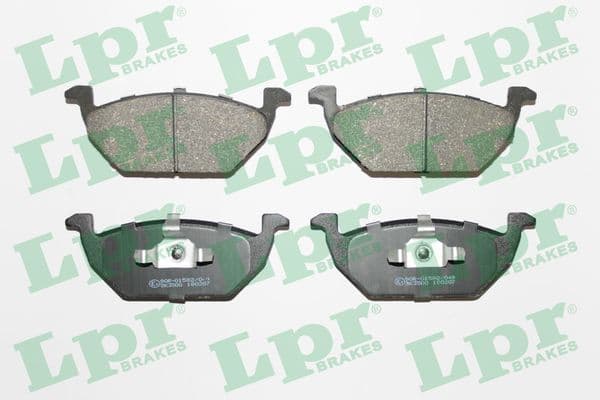 set placute frana,frana disc LPR 05P668