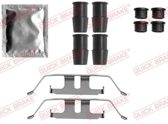 Set accesorii, placute frana QUICK BRAKE 109-1850