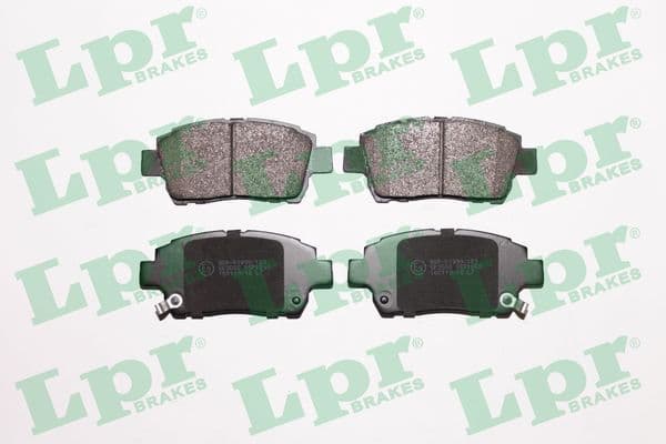 set placute frana,frana disc LPR 05P1062