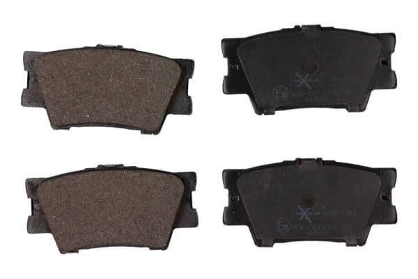 set placute frana,frana disc MAXGEAR 19-1161