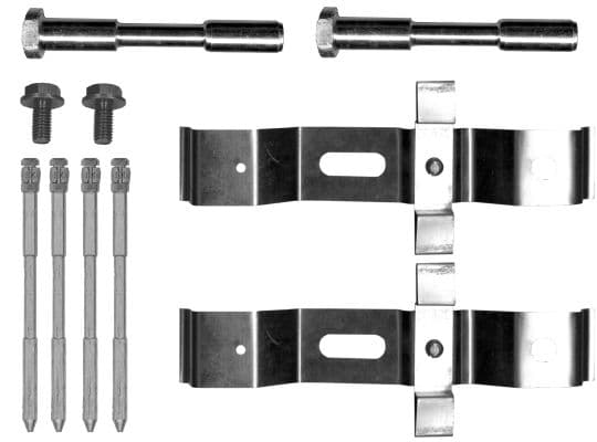 Set accesorii, placute frana TEXTAR 82550500