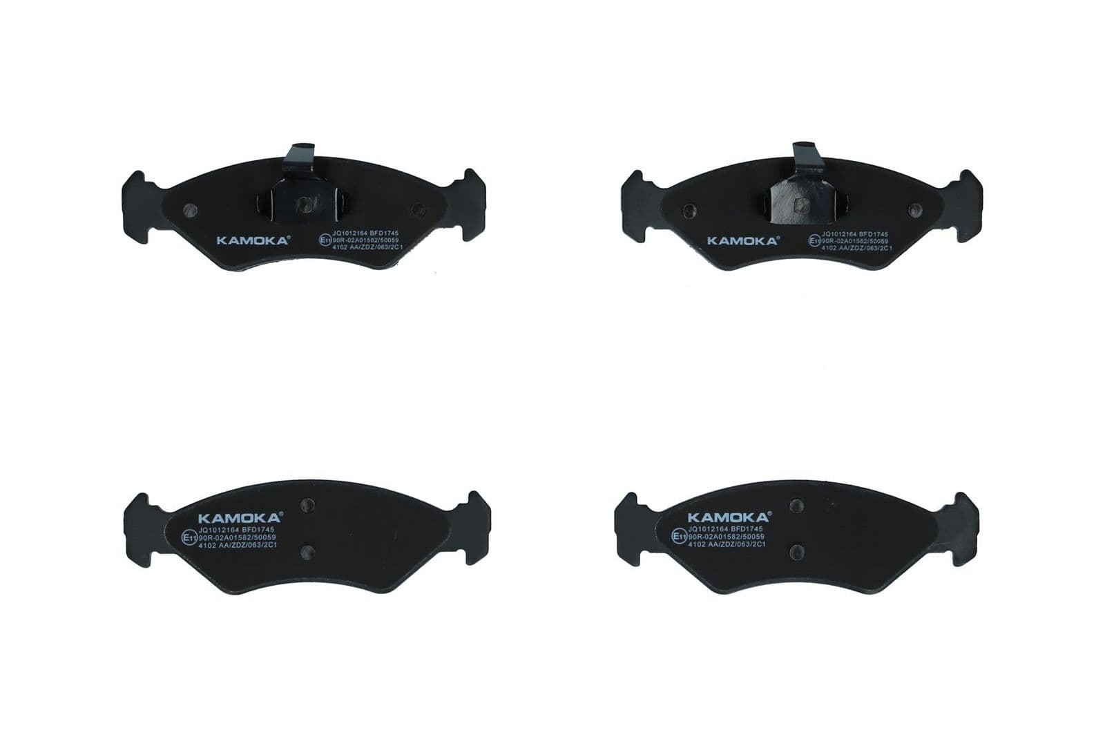 set placute frana,frana disc KAMOKA JQ1012164