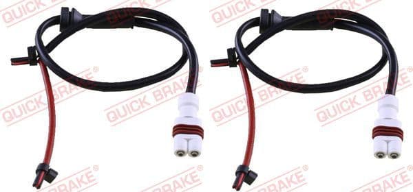 senzor de avertizare,uzura placute de frana QUICK BRAKE WS 0348 A