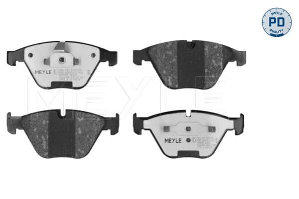 set placute frana,frana disc MEYLE -PD: Advanced performance and design. 025 241 6120/PD