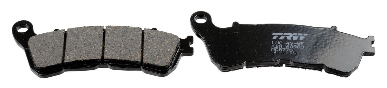 set placute frana,frana disc TRW Organic Allround MCB776