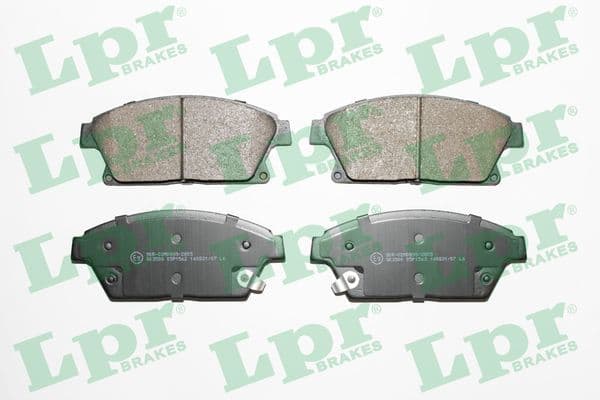 set placute frana,frana disc LPR 05P1562