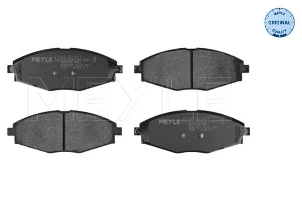 set placute frana,frana disc MEYLE -ORIGINAL: True to OE. 025 232 4117