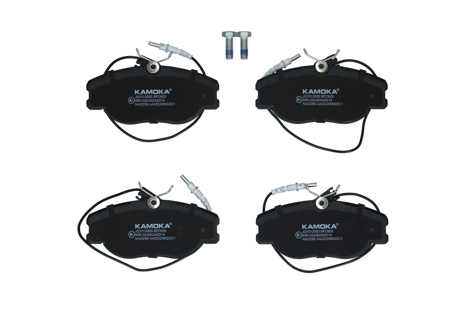 set placute frana,frana disc KAMOKA JQ1012000