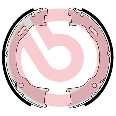 Set saboti frana, frana de mana BREMBO S 37 509