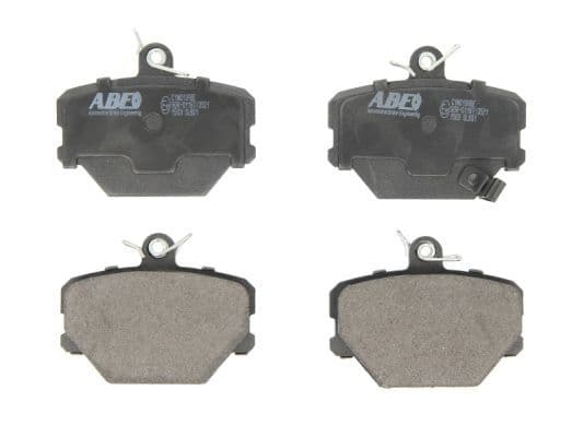 set placute frana,frana disc ABE C1M019ABE