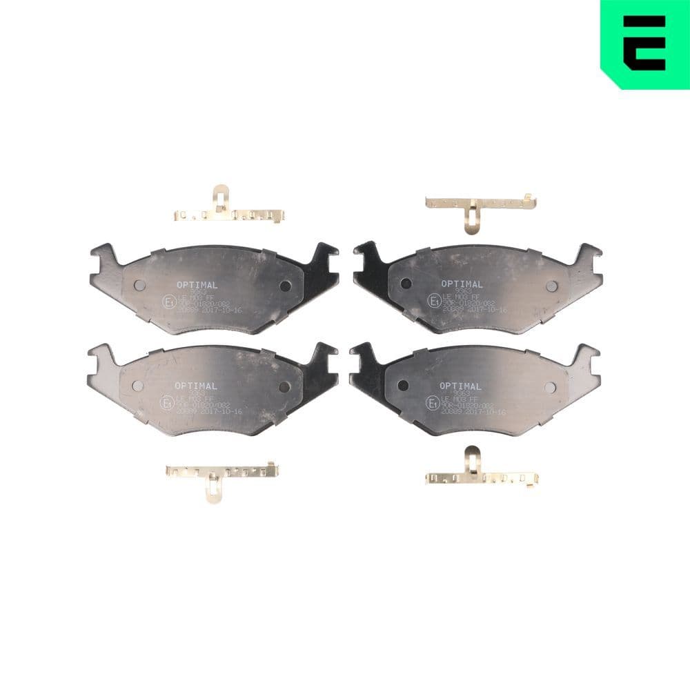 set placute frana,frana disc OPTIMAL BP-09363