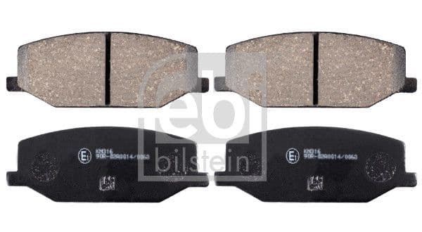set placute frana,frana disc FEBI BILSTEIN 16655