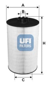 Filtru ulei UFI 25.097.00