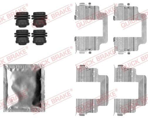Set accesorii, placute frana QUICK BRAKE 109-1822