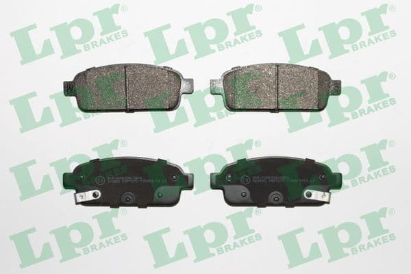 set placute frana,frana disc LPR 05P1575