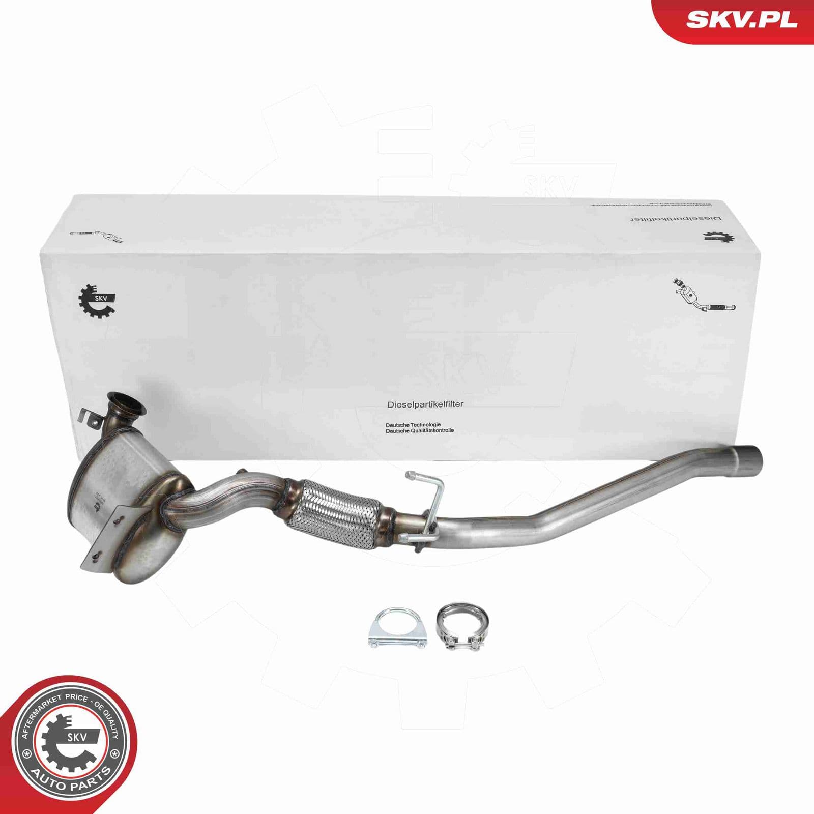 Filtru funingine/particule, sist.de esapament ESEN SKV 62SKV551