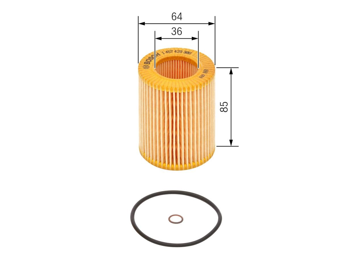 Filtru ulei BOSCH 1 457 429 308