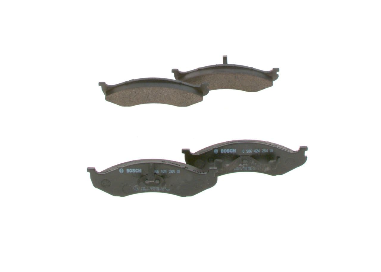 set placute frana,frana disc BOSCH 0 986 424 284