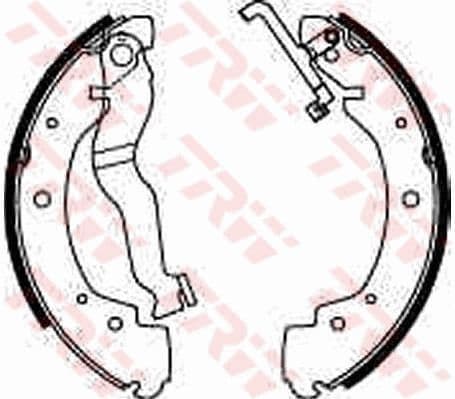 Set saboti frana TRW GS8530
