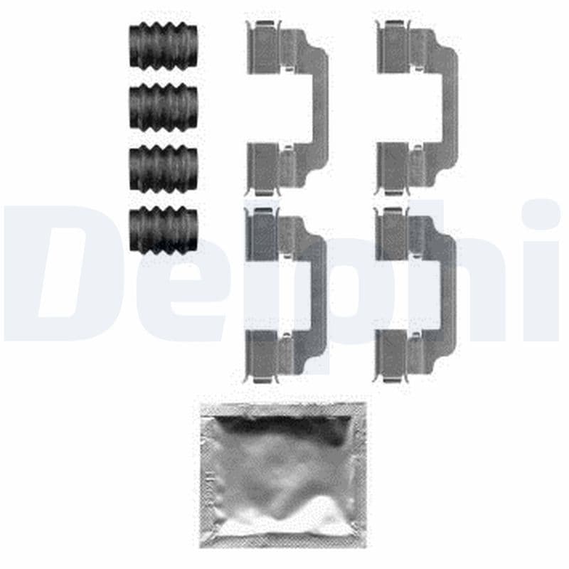 Set accesorii, placute frana DELPHI LX0584