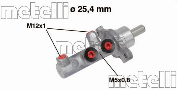 Pompa centrala, frana METELLI 05-0569