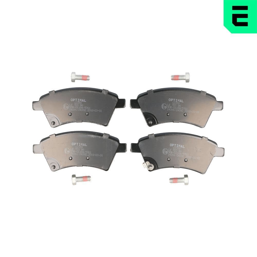 set placute frana,frana disc OPTIMAL BP-12359