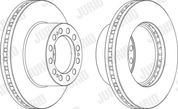 Disc frana JURID 569109J
