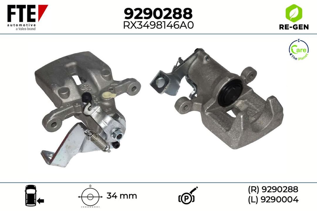 Etrier frana FTE 9290288