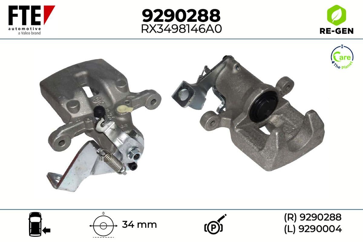 Etrier frana FTE 9290288