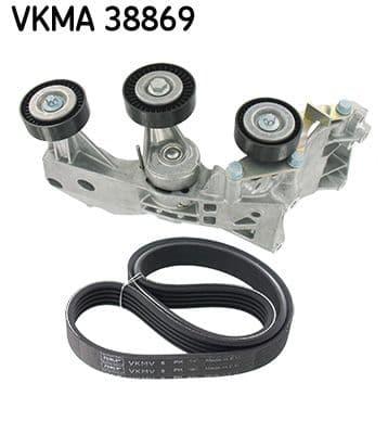 Set curea transmisie cu caneluri SKF VKMA 38869