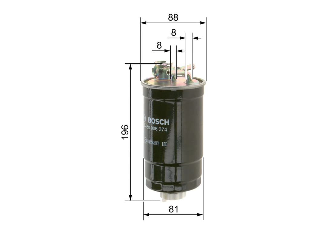 filtru combustibil BOSCH 0 450 906 374