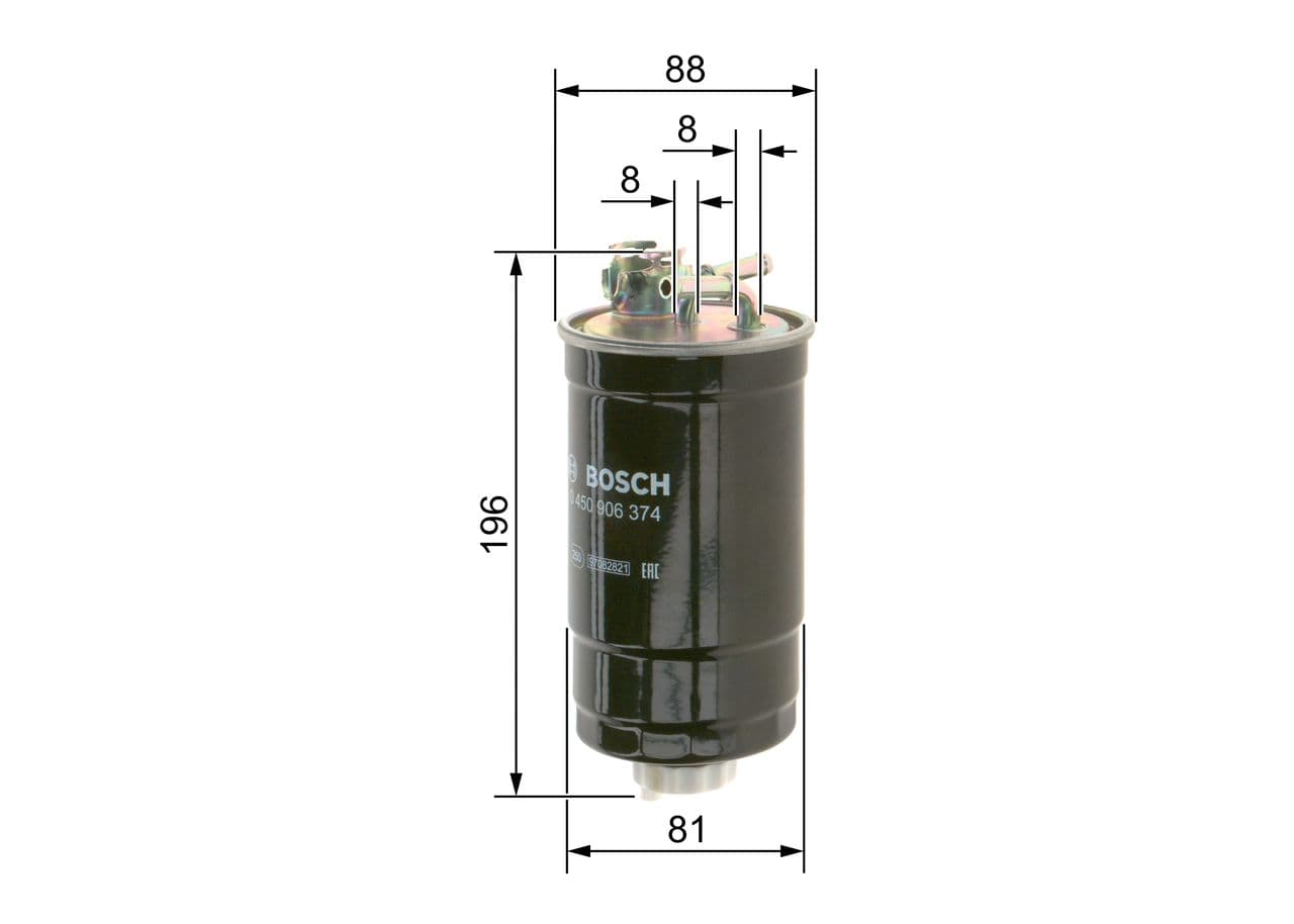 filtru combustibil BOSCH 0 450 906 374