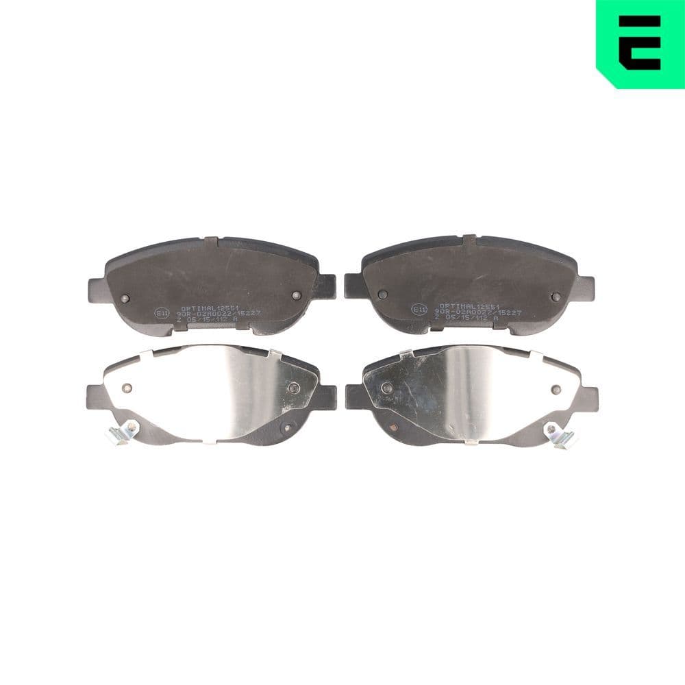 set placute frana,frana disc OPTIMAL BP-12551