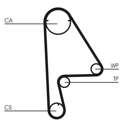 Set pompa apa + curea dintata CONTINENTAL CTAM CT862WP1
