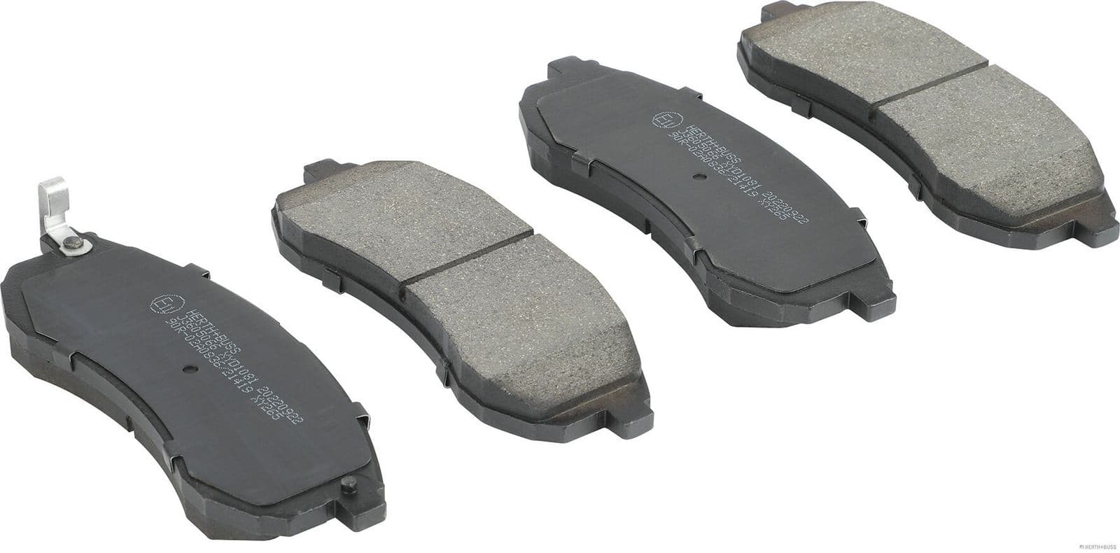 set placute frana,frana disc HERTH+BUSS JAKOPARTS J3605066
