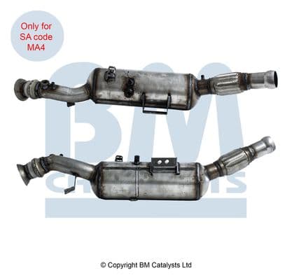 Filtru funingine/particule, sist.de esapament BM CATALYSTS Approved BM11567H