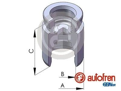 Piston, etrier frana AUTOFREN SEINSA D02568