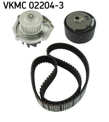 Set pompa apa + curea dintata SKF VKMC 02204-3