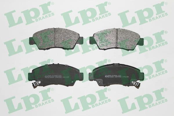 set placute frana,frana disc LPR 05P558