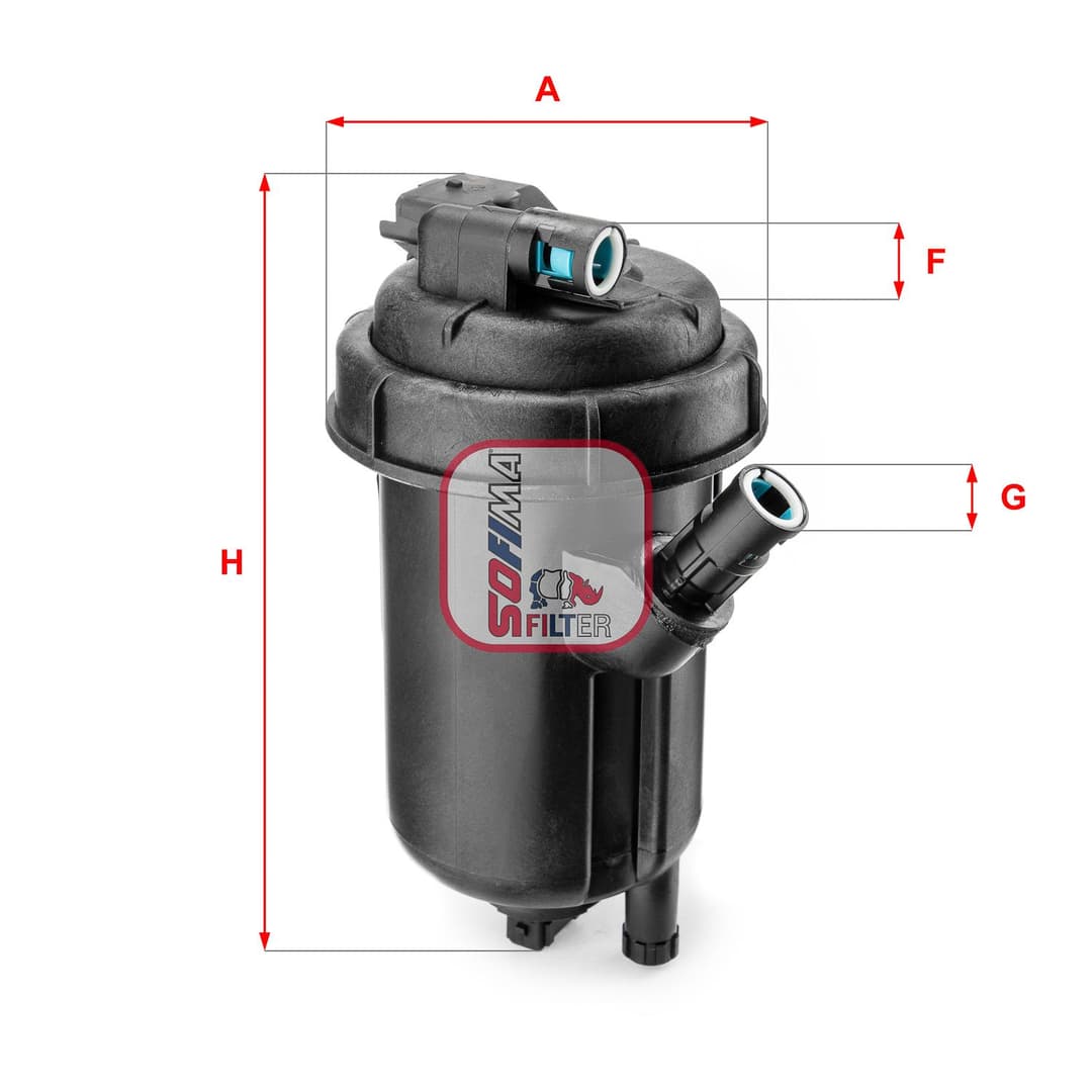 filtru combustibil SOFIMA S 5125 GC