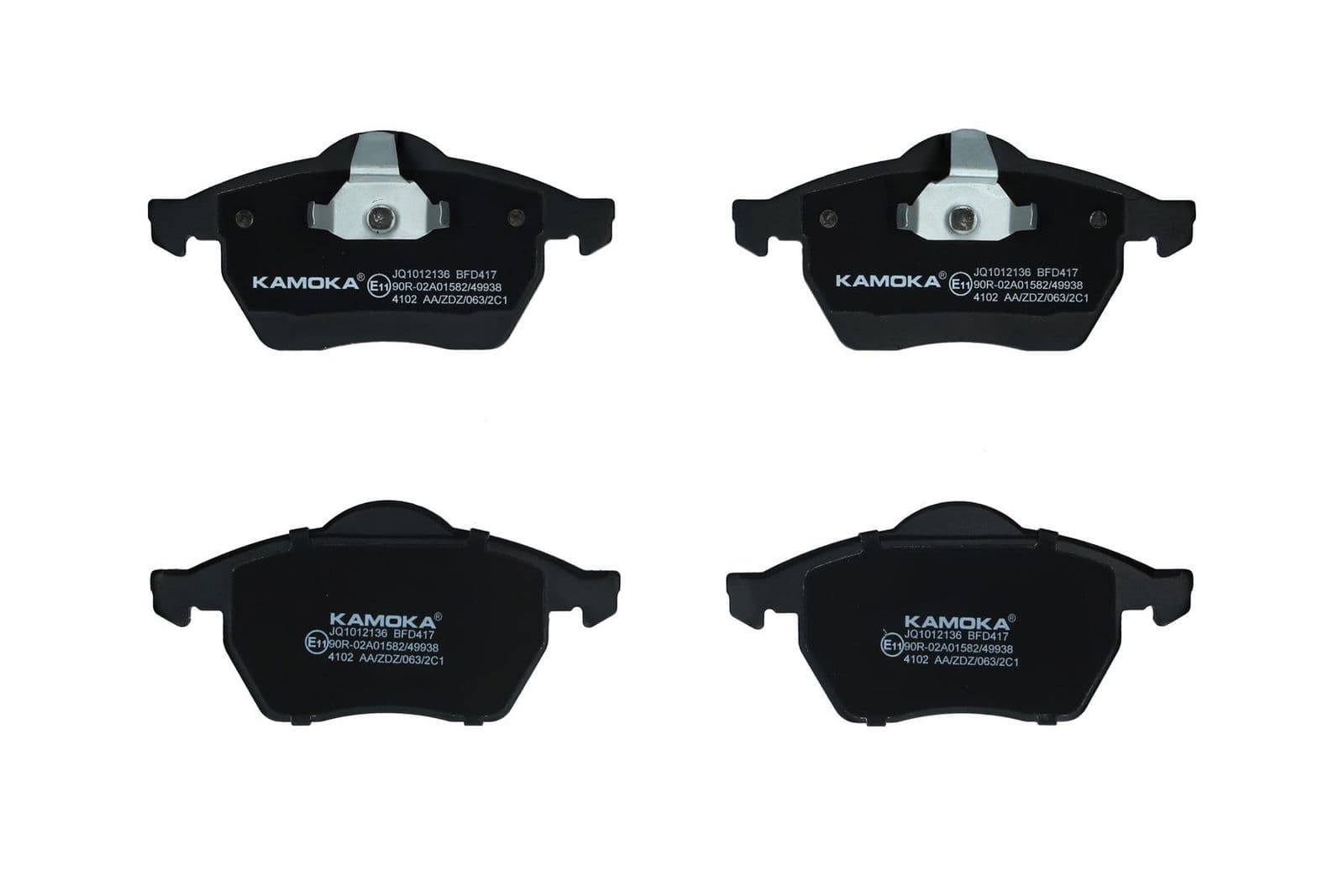 set placute frana,frana disc KAMOKA JQ1012136