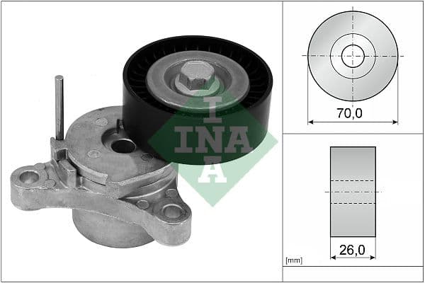 Intinzator curea, curea distributie Schaeffler INA 534 0666 10